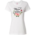 thumbnail image 3 of Inktastic Blessed to Be a Grandma with Flowers Women's T-Shirt, 3 of 5