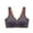 Gray, variant on Darzheoy Bras for Women No Underwire Underwear Seamless Bras Contrast Beauty Back Push-up Comfortable Vest Sport Bras for Women XL