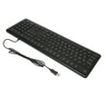 thumbnail image 2 of Large Print Keyboard Large Bold Letters 104 Keys Standard Full Size USB Wired White LED Backlit Computer Keyboard, 2 of 5
