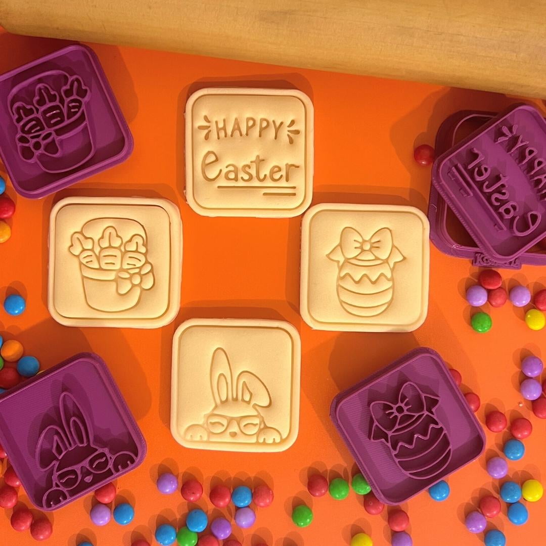 Easter Cookie Cutters With Set 16