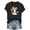 Black #07, variant on Easter Shirts for Women Bunny Shirt Cute Floral T-Shirt Funny Rabbit Summer Graphic Tee Casual Tops Easter Gift Shirt