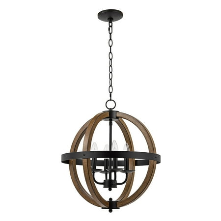 Modern Rectangular Chandelier - Better Homes & Gardens Round Modern Chandelier, Black Finish