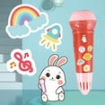 thumbnail image 3 of Magic Echo Karaoke Microphone Toy, Voice Amplifying Retro Mic for Speech Therapy, Language Development, Music Game, Interactive Educational Toy for Classroom, Birthday Gift, Easter Present, 3 of 8
