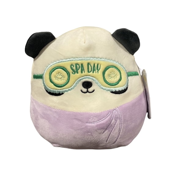Squishmallows Official Kellytoy Plush 8" Stanley the Spa Day Panda