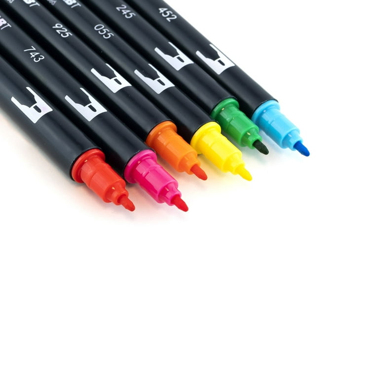 ABT-6P-4 Brush pen ABT Dual Candy Colour - Papeterie Michel