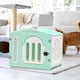 thumbnail image 1 of Refugio para gatos Yinane casa para gatos interior Portátil verde, 1 of 8