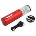 thumbnail image 3 of Original Electric Wine Opener Corkscrew Automatic Wine Bottle Opener Kit Cordless（Red）, 3 of 8