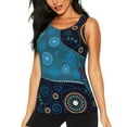thumbnail image 3 of Goofa Bohemian Turtle Printed Womens Workout Tops for Women Sleeveless Yoga Shirts Athletic Running Tank Tops Sleeveless Gym Clothes Workout Apparel-Medium, 3 of 9