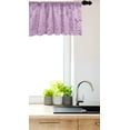 thumbnail image 3 of Ambesonne Ocean Window Valance, Marine Shells in Violet Tones, 54" X 18", Violet and Mauve, 3 of 3