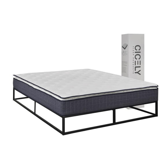 Cicely 11'' Queen Gel Foam Mattress with Pocket Coil