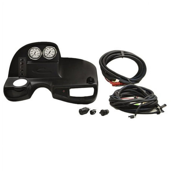 Crestliner Boat Gauge Dash Console 2030908 | Kodiak Black