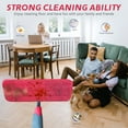 thumbnail image 6 of Replacement Microfiber Mop Pad for Rubbermaid Reveal Spray Mop -12 Pack 16.5" Wet & Dry Floor Cleaning Refills Reusable Fit for Any Microfiber Reveal Flat Mop, 6 of 7