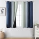 thumbnail image 1 of Cortinas Estelar Textiler Sage Navy Ombre Blackout 107x114 cm, 1 of 9