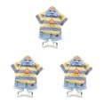 thumbnail image 2 of pitrice 1/2/3 Enfants Motif Rayure Col Rabattable Chemise Pantalon Ensemble Voyage Randonnée Parti Garçons Filles Tops Shorts Kit Cadeau d'Anniversaire Jaune 100cm 3PCS, 2 of 6