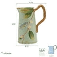 thumbnail image 3 of Fitz and Floyd Toulouse 9.75 in Pitcher, 3 of 6