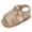 Gold, variant on Shoes for Girls Infant Baby Girls Boys Sandals Summer Bowknot Shoes Soft Rubber Sole Dress Flats First Walker Shoes Brown,6