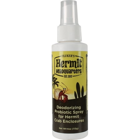Pets Hermit Crab - Fluker's Deodorizing Probiotic for Hermit Crab Enclosures, 4 Oz