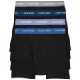 thumbnail image 1 of Calzoncillos tipo bóxer Calvin Klein para hombre, paquete de 4, multicolor, mediano Calvin Klein  Calzoncillos boxer, 1 of 1
