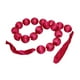 thumbnail image 4 of Guirnalda de bolas de espuma, adornos suaves hechos a mano, proyectos de bricolaje, decoración de bodas, pancarta de bolas de espuma para fiestas, Rojo, 4 of 8