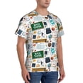thumbnail image 5 of Rocae Back To School A for Men's Moisture-Wicking Crew Tee - T-Shirt for Sports, Outdoor Activities, and Casual WearXX-Large, 5 of 9