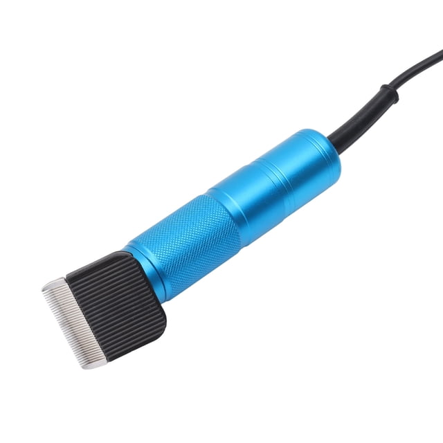 Blue Rechargeable Animal Grooming Clippers With Cutter Head Animal Shearing Machine Farm Livestock Grooming Kit Electric Clippers For Thick Coat Animals