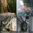 thumbnail image 6 of 2 Pack Solar String Lights Outdoor, 33FT 100 LEDs Solar Powered Fairy Lights,Copper Wire  Lights with 8 Modes for Patio Yard Tree Wedding Party Christmas Decor (Cool White), 6 of 6