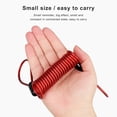 thumbnail image 4 of relayinert Bande de Fil d'Acier Polyvalente Corde Portable Imperméable pour Protection Légèreté Compacte Bandes Utilitaire Casque Moto Orange, 4 of 6