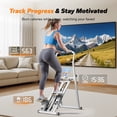 thumbnail image 5 of MERACH Stair Stepper Exercise Machine, Newly Upgraded 9 Resistance Levels Compact Home Workout Step Machine with Adjustable Handlebar, 5 of 9