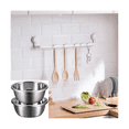 thumbnail image 4 of Microporous Colander,Capacity with Mixing Bowl for Washing Vegetables, Fruit and Rice Draining Cooked Pasta., 4 of 6