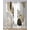 Brown, variant on Brown Boho Geometric Sheer Curtains 84 Inch Length 2 Panels Set for Living Room/Bedroom, Country Retro Abstract Lines Leaves Kitchen Curtains Grommet Semi-Sheer Curtains Window Treatments 42"x84"x2