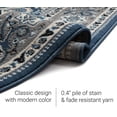 thumbnail image 6 of Well Woven Darya Blue Modern Sarouk Area Rug Updated Traditional Persian Carpet, 6 of 6