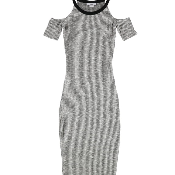 Bar Iii Womens Cold Shoulder Bodycon Dress