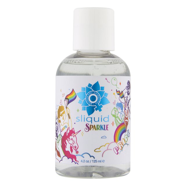Sliquid Sparkle Water Based Paraben-Free Personal Lubricant, 4.2 oz