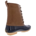 thumbnail image 2 of Sporto Womens Ariel Faux Leather Ankle Rain Boots, 2 of 2