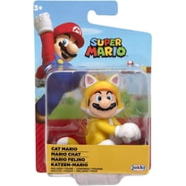 World of Nintendo Super Mario Cat Mario Mini Figure