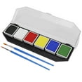 thumbnail image 3 of Kit de Pintura Facial ANGGREK Paleta Segura Soluble En Agua Para Cosplay, 3 of 8