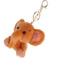 thumbnail image 3 of Miangastore 1Set Cute Elephant Keychain In Brown Color Ideal For Valentine S Day And Other Festivals, 3 of 9