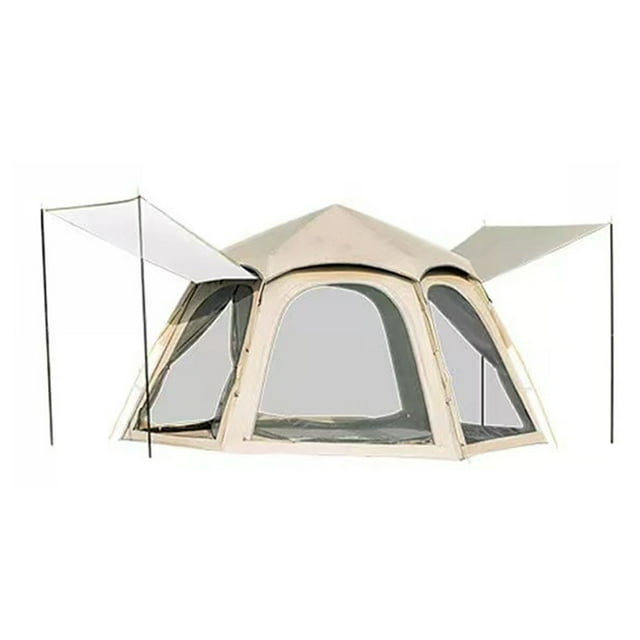 Graflsoa Compact Automatic Pop-Up Tent for Camping, Picnics, and Outdoor Adventures – UV Protection, Waterproof, and Mosquito-Proof Design (2.4 x 2.1 x 1.4m, 3-4 Person)