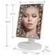 thumbnail image 3 of Espejo luz led Maquillaje de Alta definición Malubero Malu1706, 3 of 3
