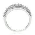 thumbnail image 3 of Vir Jewels 1 CTTW Lab Grown Diamond Wedding Band in Sterling Silver Female Adult, 3 of 6