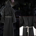 thumbnail image 3 of Sonducket Disfraz de Cosplay Medieval de moda para mujeres y hombres, mujeres, hombres, disfraz de vestido Medieval de Halloween Disfraces de disfraces café S, 3 of 6