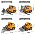 thumbnail image 3 of Excavadora de juguete para bebé, vehículo de construcción, 4 en 1, regalo, 3 of 5