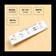 thumbnail image 3 of 2PCS SW-BX02B Placa de Luz LED de Repuesto para Refrigerador ZBE2350HCA Barra de Luz SW-BX02B, 3 of 5