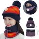 thumbnail image 1 of Gorro de punto con calefacción eléctrica por USB para exteriores, gorro con bozal, tres juegos de gorros para otoño e invierno morados, 1 of 4
