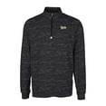 thumbnail image 2 of Men's Cutter & Buck  Black Vanderbilt Commodores Vault DryTec Traverse Camo Print Stretch Quarter-Zip Jacket, 2 of 3