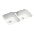 thumbnail image 3 of Swan US-3015-010 33" x 21.25" Swanstone Double-Basin Undermount Kitchen Sink, Available in Various Colors, 3 of 7