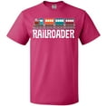 thumbnail image 3 of Inktastic Railroader Train Hobby T-Shirt, 3 of 5