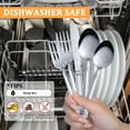 thumbnail image 6 of Mainstays Elena Stainless Steel 8-Compartment Kitchen Utensil Organizer, 6 of 12