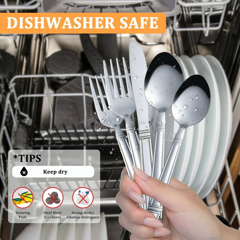 Mainstays Elena Stainless Steel 8-Compartment Kitchen Utensil