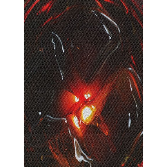 Ahgly Company Machine Washable Indoor Rectangle Transitional Black Brown Area Rugs, 5' x 7'